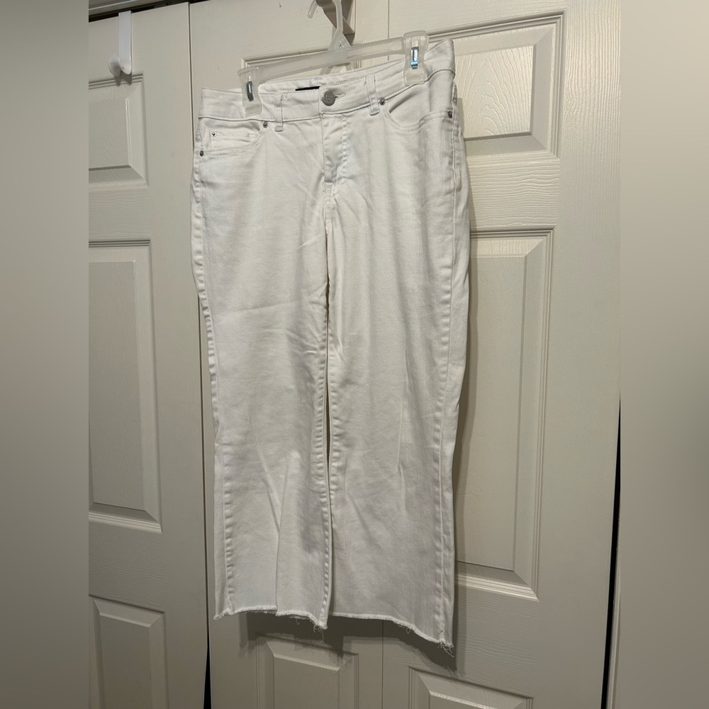 One5One White Denim Pants